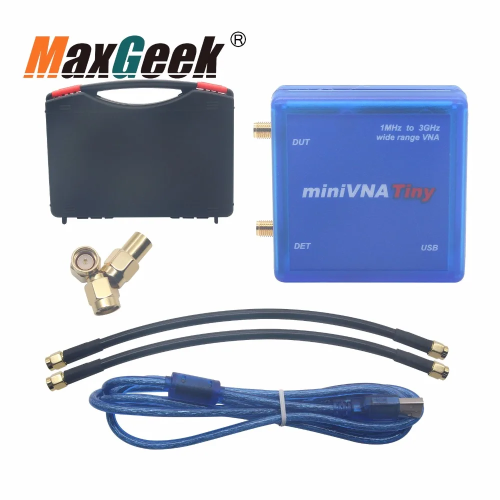 

VNA 1M-3GHz Vector Network Analyzer Kit miniVNA Tiny VHF/UHF/NFC/RFID RF Antenna Analyzer VNA Signal Generator SWR/S
