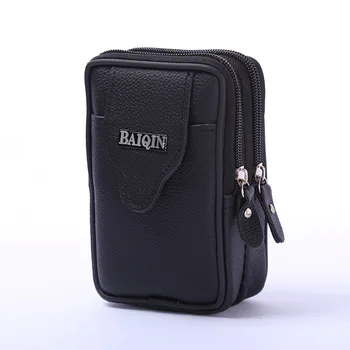 

Bycobecy New Multi-function Outdoor Heuptas Heren Fashion Wear-resistant Small Purse Wear Belt Pocket Phone Coin Men Waist Bag