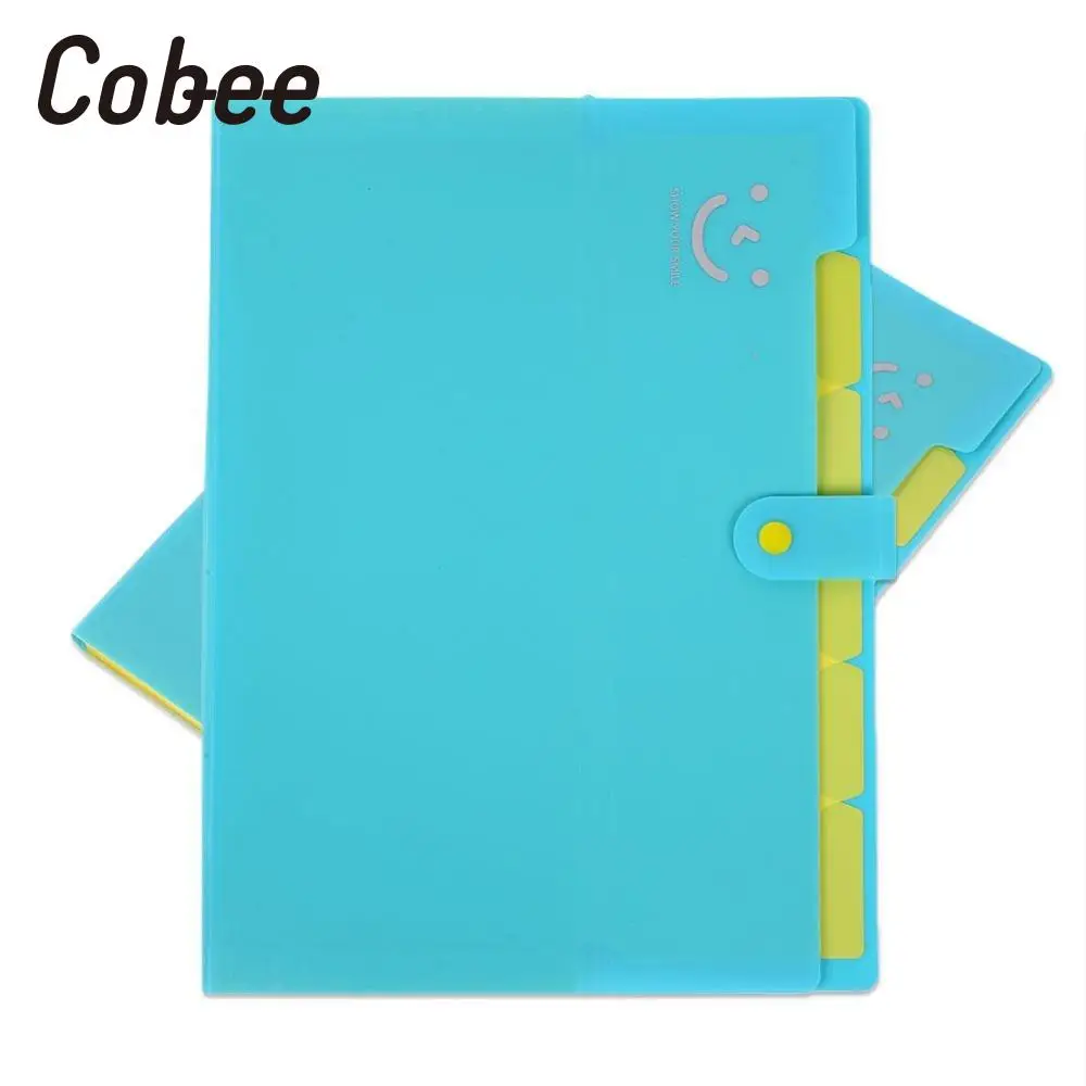 

Cobee Creative A4 File Bag Multilayer Document folder 6 mezzanines Innovative Accordion Type Students Gifts Stationery school