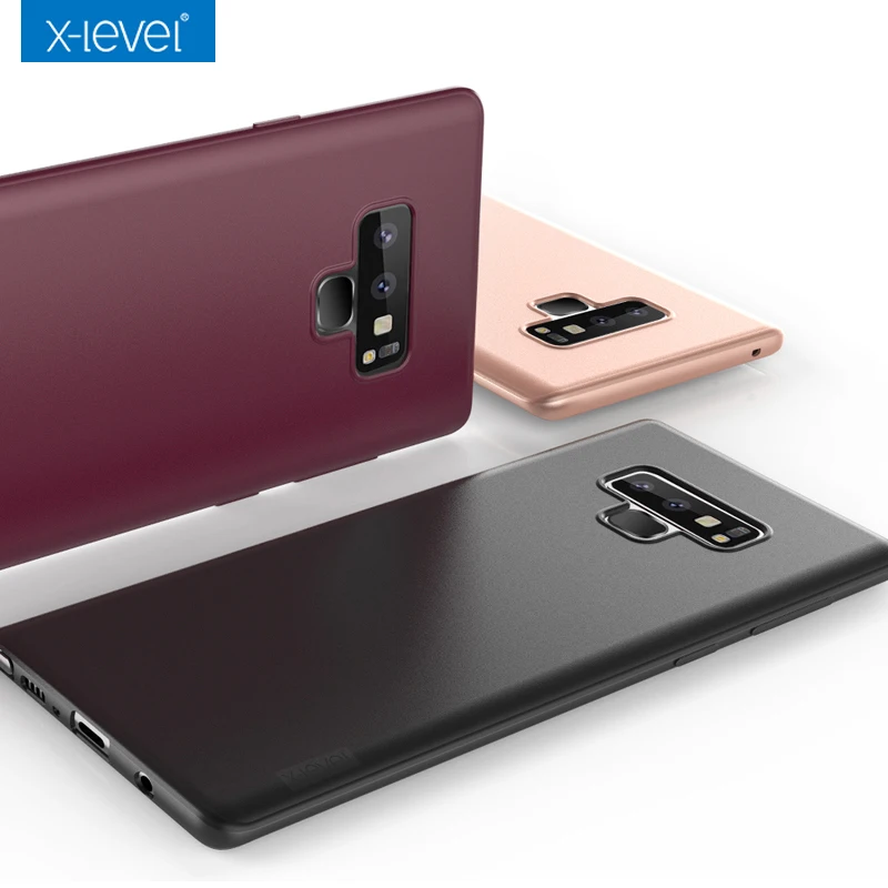 

X-Level Guardian Slim Case For Samsung Galaxy Note 9 Note8 Ultra thin soft tpu cover Frosted case for Galaxy Note9 Note 8 case