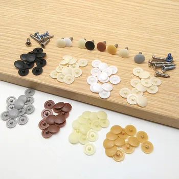 

200pcs ugly hole cover self-tapping screw cross special cover decorative cap plastic cover hole plug self-tapping screw cap hat