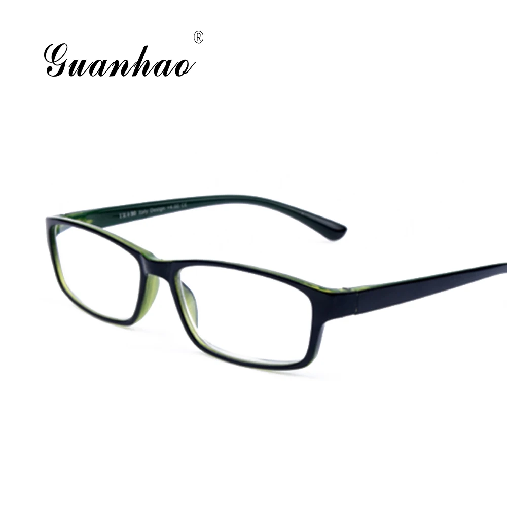 

Guanhao Ultralight Unbreakable Unisex Plastic Reading Glasses Man Women TR90 Frame gafas Oculos Spectacles Hyperopia Glasses
