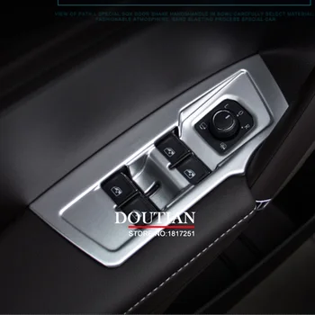 

ABS chrome trim car inner window button armrest decoration cover For VW Tiguan 2017 2018 Car Accessories