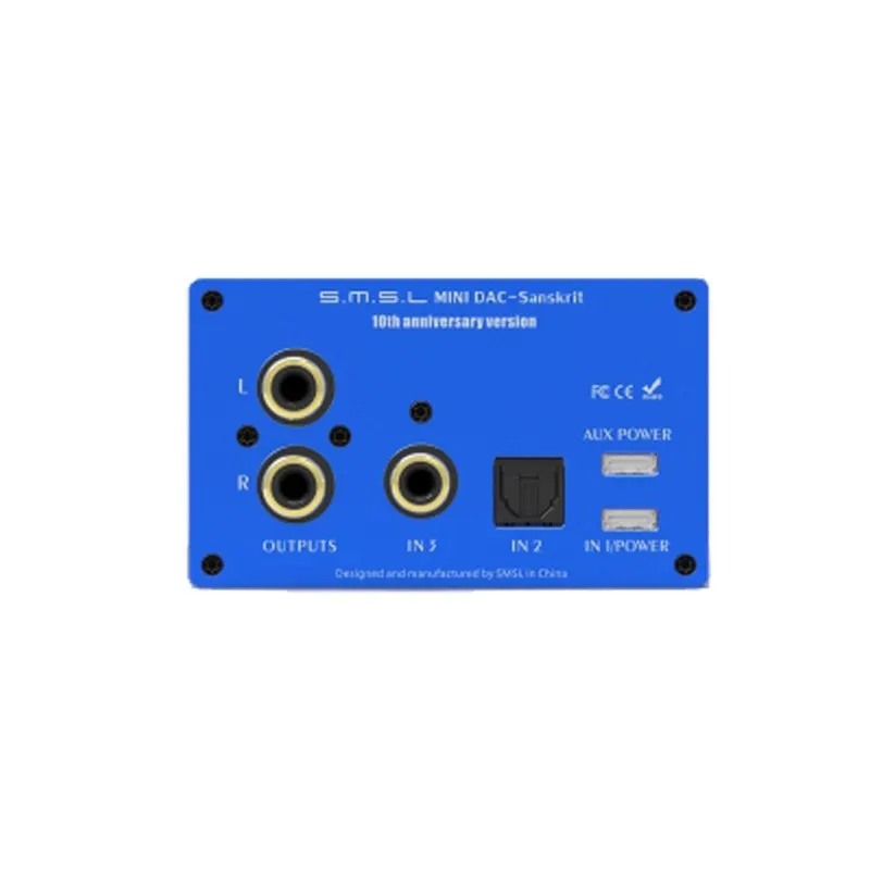 SMSL Sanskrit 10th цифровой аудио ЦАП Usb Ak4490 ЦАП оптический вход XMOS декодированный ЦАП усилитель DSD ЦАП