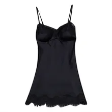 Ночные рубашки для девочек и пижамы сна Lounge атласные пижамы для женщин пикантные женская ночная рубашка женское белье с груди Pad