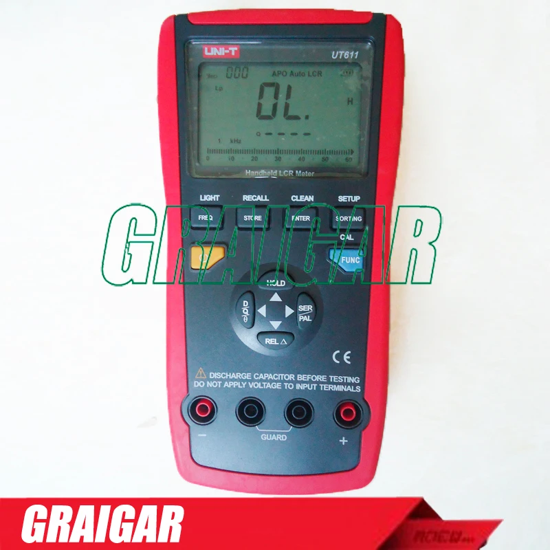 

UNI-T UT611 LCR Meters Inductance Capacitance Resistance Frequency Tester with Series/Parallel Mode multimeter