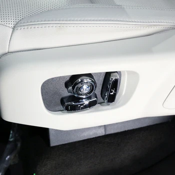 

Inner Seat Adjusting Button Cover Trim ABS 8pcs For Land Rover Discovery 5 L462 For Land Rover Range Rover Velar 2017-2018