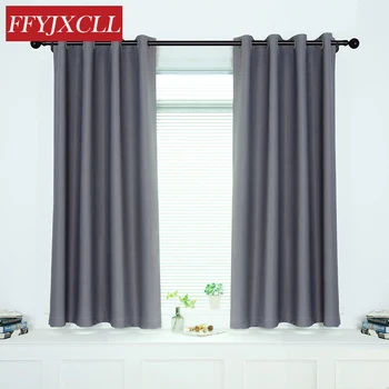 

Modern Blackout Curtains for Window Treatment Blinds Finished Drapes Short Curtains Kitchen for Living Room the Bedroom