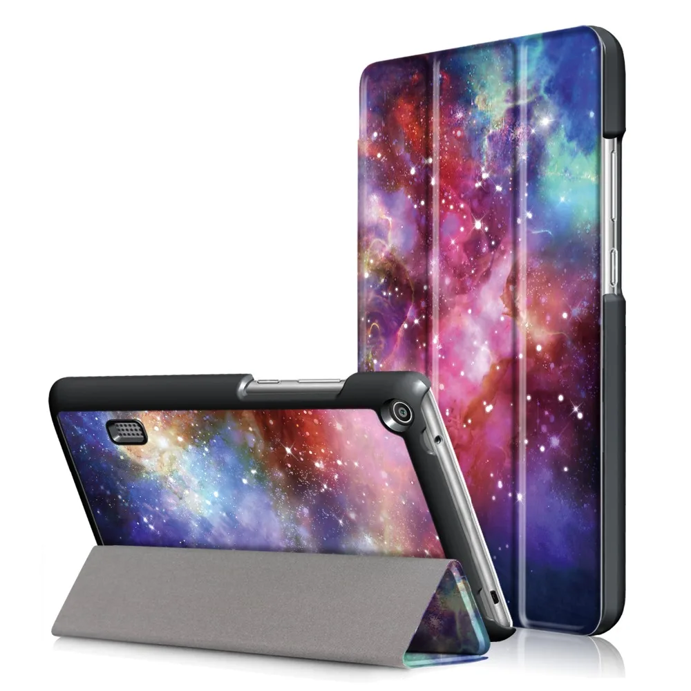 Чехол для планшета huawei Media Pad T3 7 0 (BG2 W09) версия WiFi тонкий складной PU чехол подставка