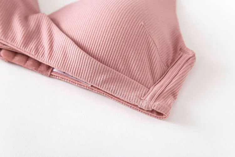 CINOON High Quality Cotton Underwear Set Fashion Striped Bra Set Women Fashion Lingerie Set Push Up Bra Sexy Bra And Panty Sets (23)