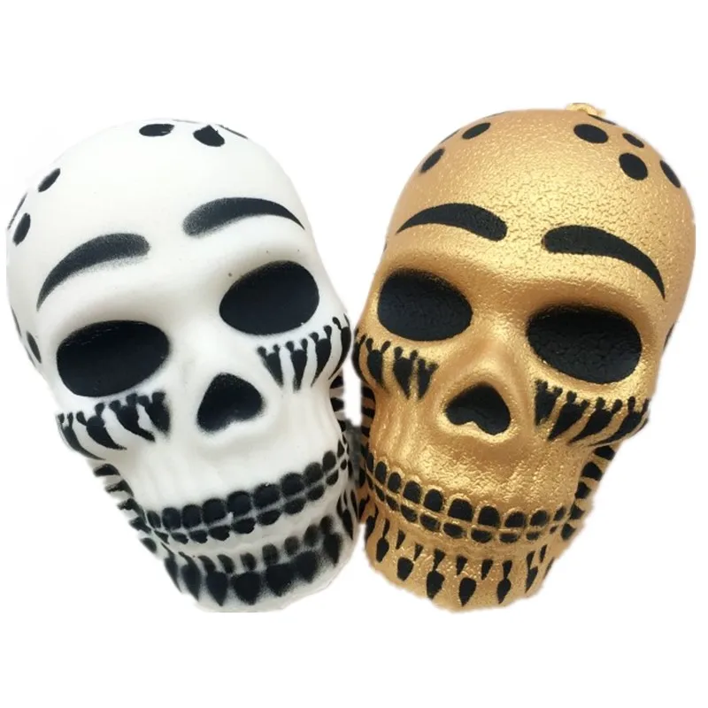

Squishy Slow Decompression Slow Rebound Skull Ghost Head Rebound Squishies Slow Rising Stress Relief Squeeze PU Halloween Toys