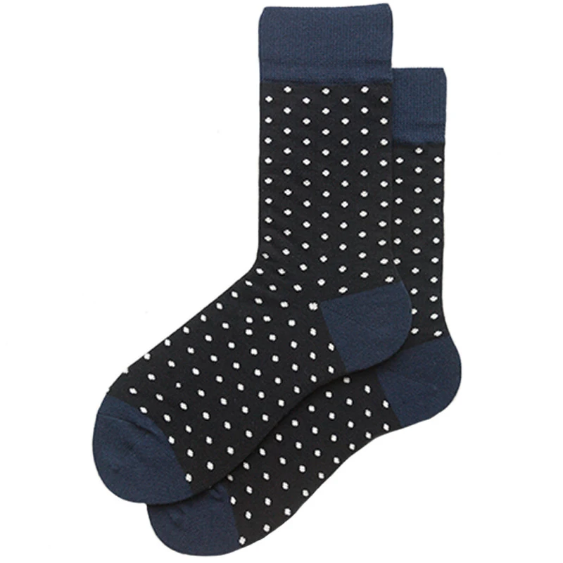 Для мужчин женщин хлопковые носки Высокое качество бренд дизайн стиль классический узор бизнес мужские носки - Цвет: as picture