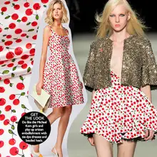 Вишенка шелковая ткань «Mulberry» шармус шёлк материал принт однотонный шарф платье постельных принадлежностей SCFAP04