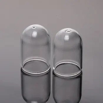

30x20mm Hollow clear glass dome cover, caliber about 17mm,10pcs/lot-10018525