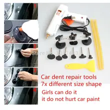 PDR инструменты безболезненный инструмент для удаления вмятин потянув вмятина удаление ручного инструмента для Инструменты для ремонта вмятин на автомобиле набор инструментов для устранения вмятин с помощью технологии PDR+ клеевой пистолет