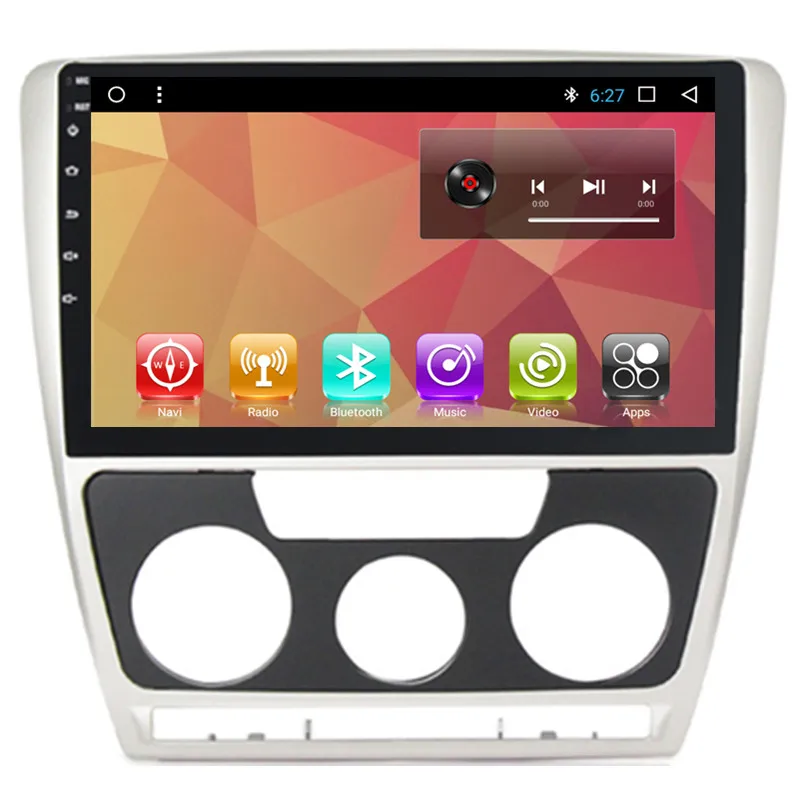 10," Android автомобильный мультимедийный стерео радио аудио DVD gps навигация Sat Nav Головное устройство для Skoda Octavia A5 Yeti 2010 2011 2012