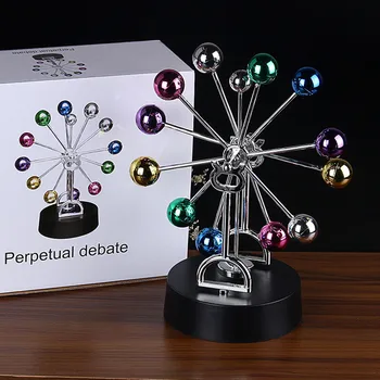 

Magnetic Ferris Wheel Balance Pendulum Ornaments Creative Dolphin Physical Energy Swing Ball Home Desk Decoration Crafts