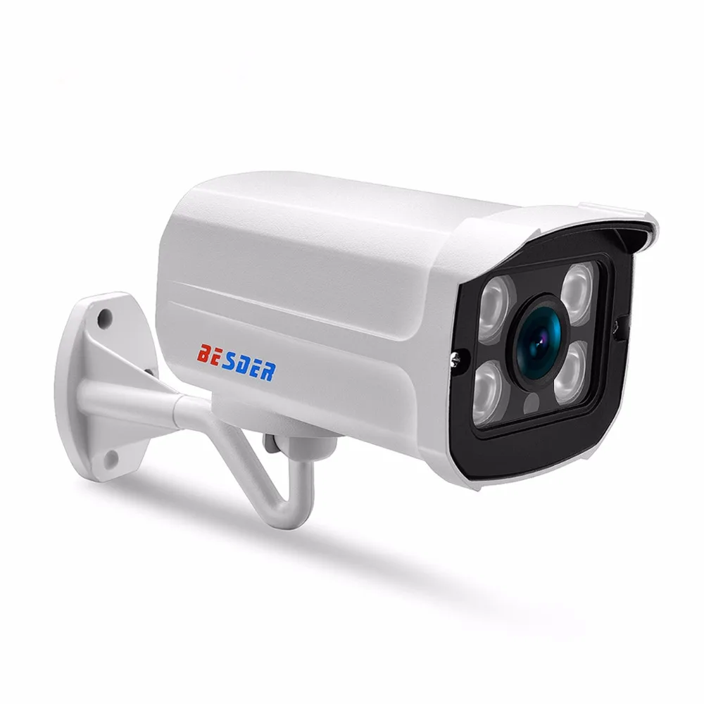 

BESDER 1080P AHD Camera Full HD 4 PCS Array IR LED 30 Meter IR Distance CCTV Outdoor Video Street Security AHD Camera