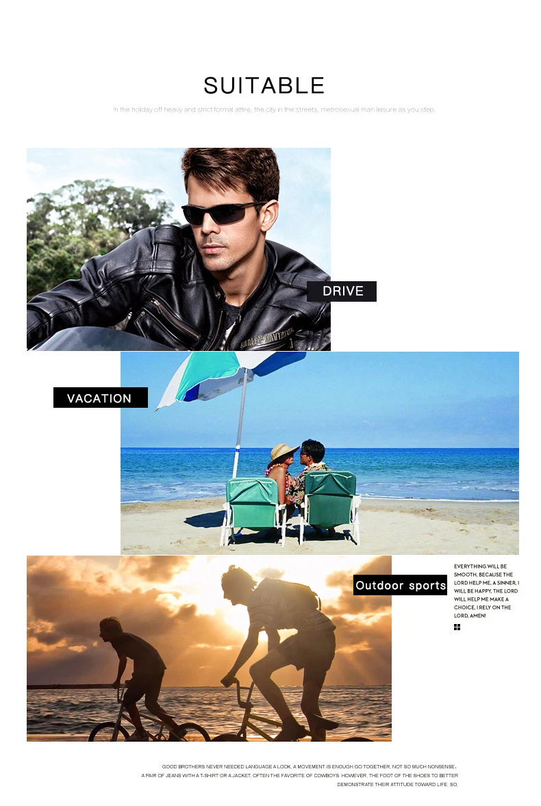 LongKeeper Polarisierte Sonnenbrille Männer 2020 Marke Design Schwarz Fahren Sport Sonnenbrille Klassische Spiegel_voghion.com