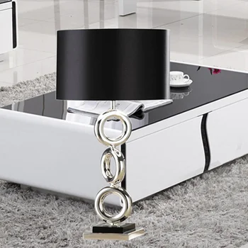 

modern black table lamps hardware table lamp new Chinese hotel club room living room bedroom bedside table light lw517739py