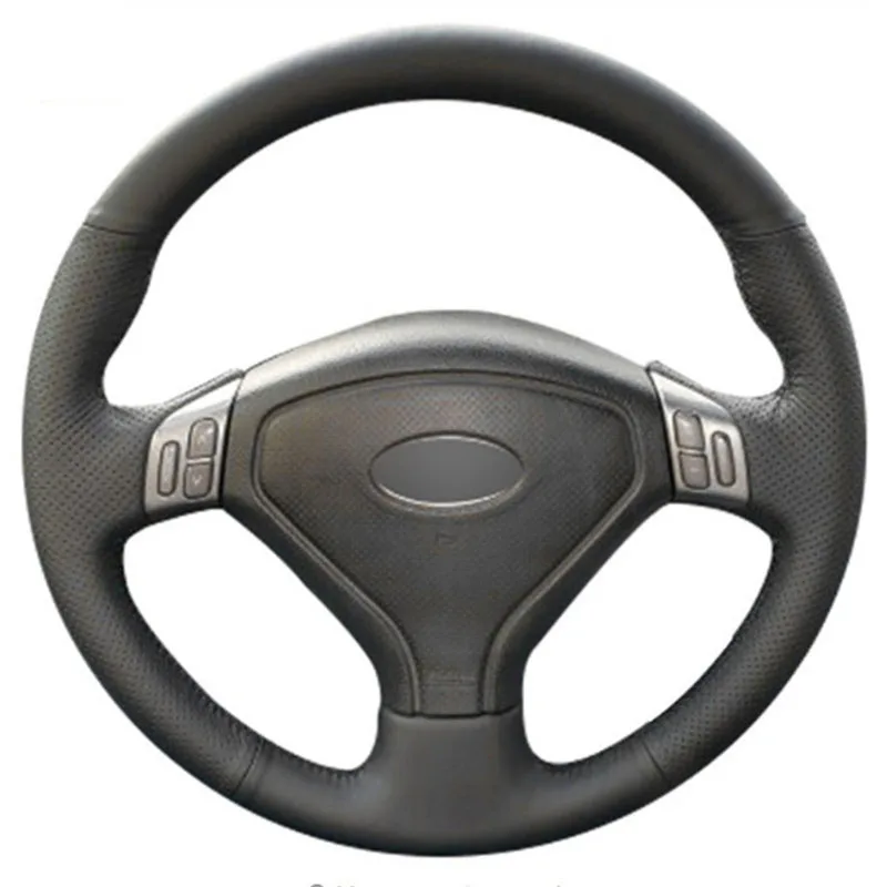 

DIY Sewing-on PU Leather Steering Wheel Cover Exact Fit For Subaru Forester 2004-2006 Outback 04-05 Legacy 2004-2006