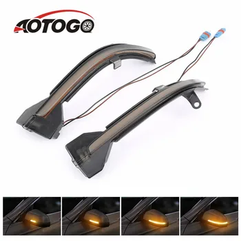 

2pcs Dynamic Turn Signal LED Rearview Mirror Indicator Blinker Repeater Light For BMW 5 6 7 Series F10 F11 F07 F06 F12 F13 F01
