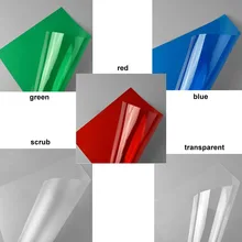 5PCS/LOT 0.3mm 20*30cm five colors ABS plastic transparent PVC sheet for architectural model making building houses 2017 fashion acrylic sheet for sample plastic sheet size 5cm 5cm 19 colors for making bags bag accessorise china factory