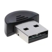 Мини Портативный USB порт высокоскоростной USB 2,0 пластиковый корпус черный 100 Мбит/с беспроводной Bluetooth 2,0 адаптер EDR USB ключ