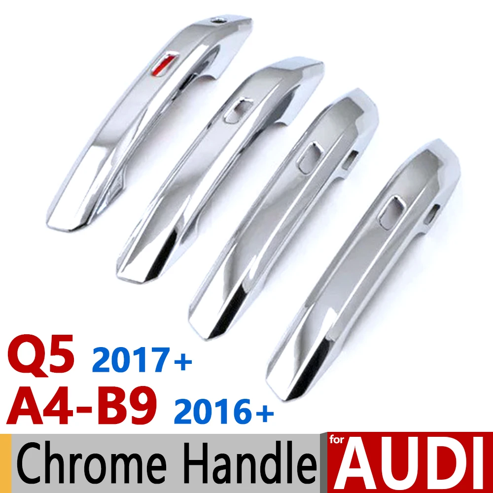 for Audi A4 B9 2016 2018 Audi Q5 2017 2018 Luxurious Chrome Door Handle
