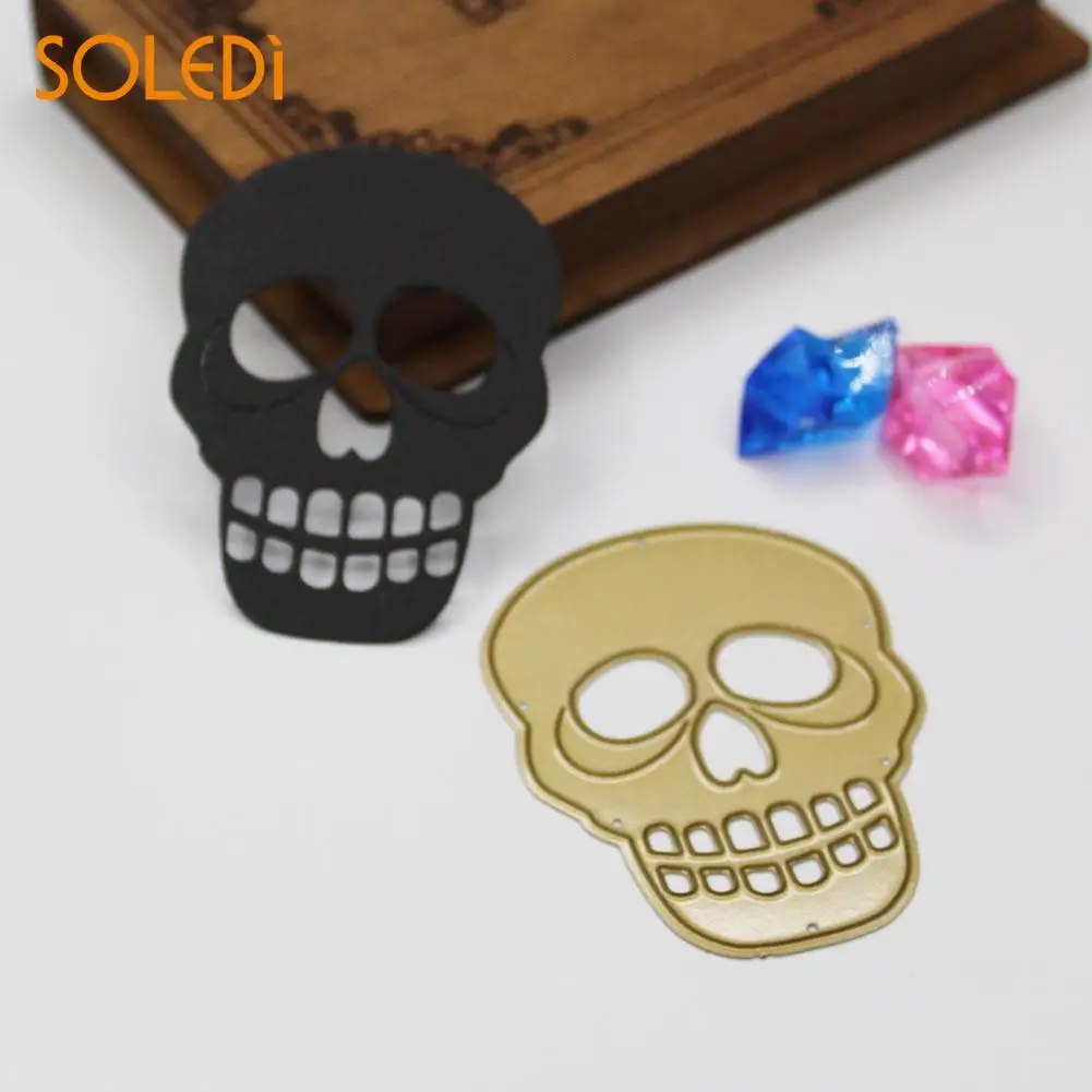 

Halloween Metal DIY Skull Fun*Cutting Dies Stencil Embossing Card Tool
