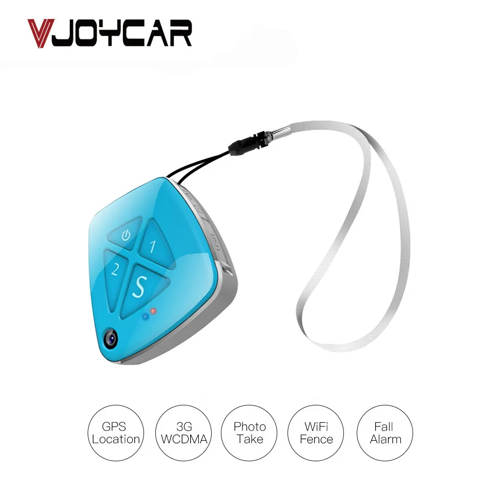 VJOYCAR Personal Necklace 3G GPS Tracker Children With Camera Two Way Phone Call Fall Alarm SOS Alert Real Time Tracking APP VJOYCAR Personal Necklace 3G GPS Tracker Children With Camera Two Way Phone Call Fall Alarm SOS Alert Real Time Tracking APP