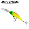 1 Uds. Señuelo de Pesca de lengua larga Minnow 10cm 9,5g cebo duro flotante Crankbait Pesca wobblers Topwater Pesca aparejos ► Foto 1/6