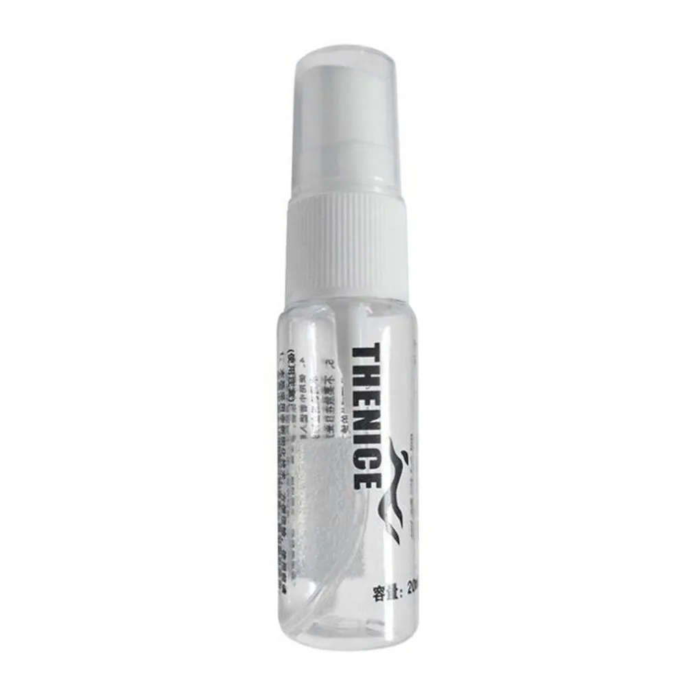 

Small Size Transparent Refillable Liquid Anti-Fog Spray Outdoor Swimming Diving Spray for Goggles Sponge