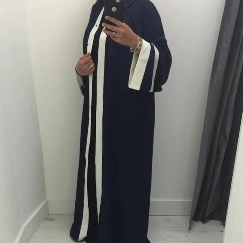 2019 Абая Дубай длинное кимоно кардиган мусульманское платье Турецкий исламская костюмы Катар ОАЭ восточный женский халат для женщин с