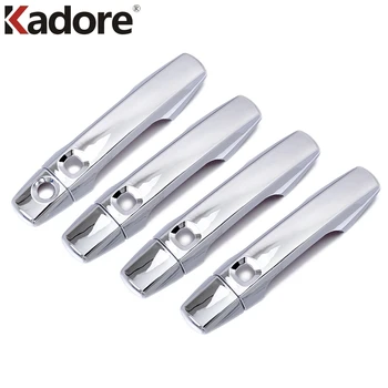 

For Toyota Land Cruiser FJ200 For Lexus LX 570 2008 2009 2010 2011 ABS Chrome Car Side Door Handle Cover Trim Accessories