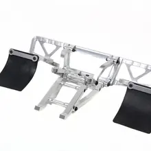 Сплав Задний Бампер Комплект для HPI ROVAN KM 1/5 Масштаб rc грузовик baja 5 т 5SC