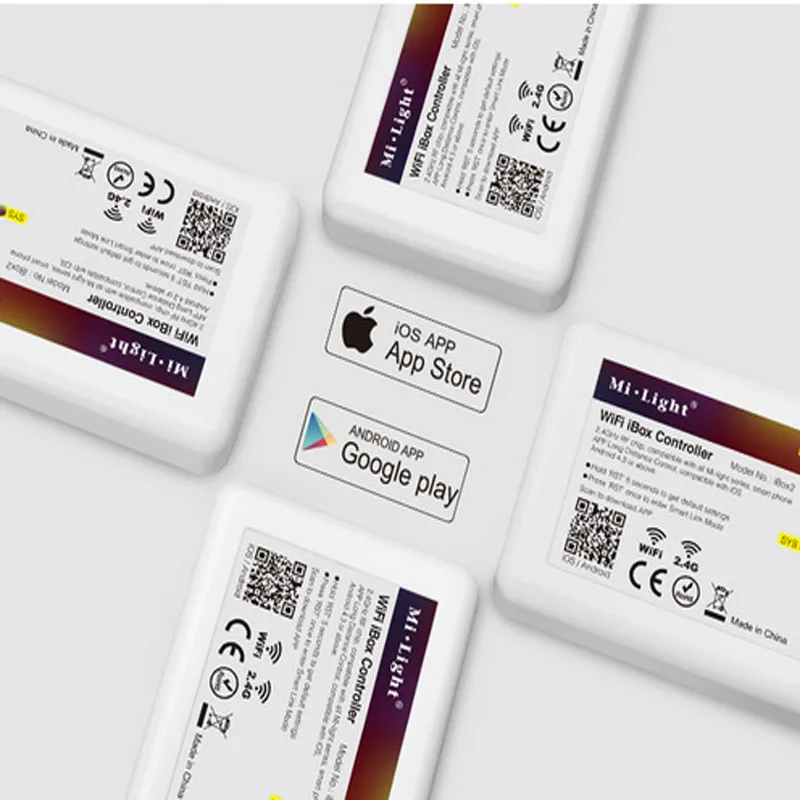 Milight Wifi iBox1 пульт дистанционного управления 2,4G RF беспроводное приложение для IOS Android управление для CW WW RGB RGBW RGB CCT Светодиодная лента-лампа