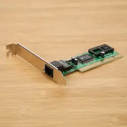 Alloyseed 10/100 Мбит/с адаптивной RJ45 PCI проводной сети LAN Adapter карты для настольных ПК для Оконные рамы NetWare UNIX