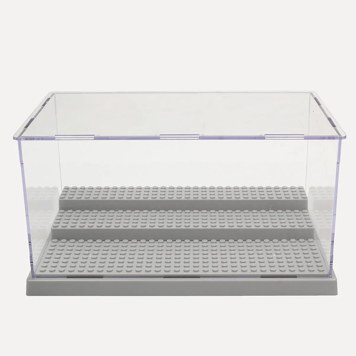 1pc CUSTOM 3 Steps Base Display Case//Box Acrylic Plastic for LEGO Blocks
