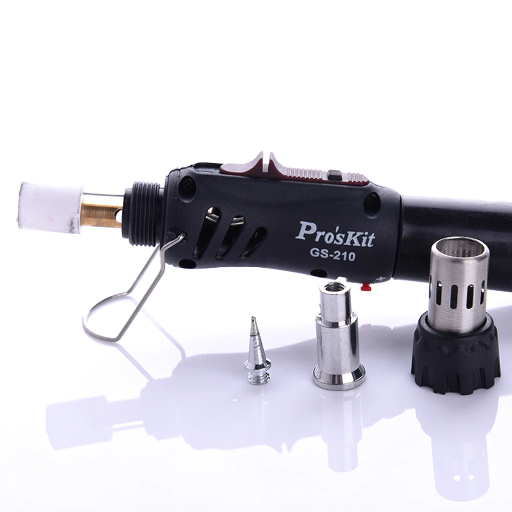 Pro'sKit GS-210 свет авто газ для зажигания паяльник Факел для PCB Материнская плата, Пайка Ремонт сварочное оборудование инструменты