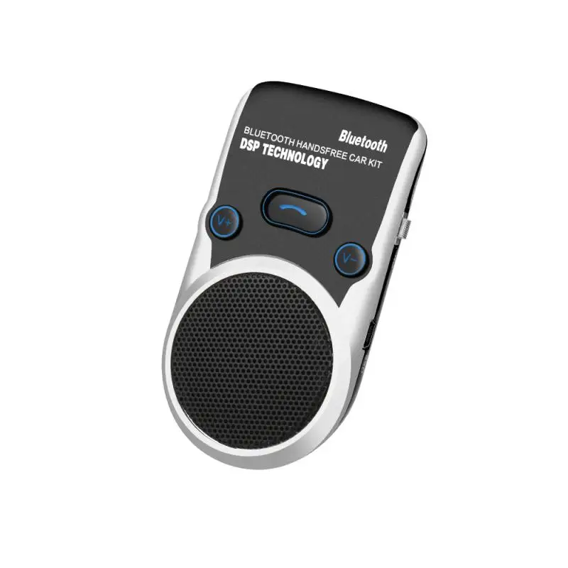 

youchuangmei Solar Bluetooth speakerphone handsfree car kit Two phone connected Automatic answer Wireless safe call
