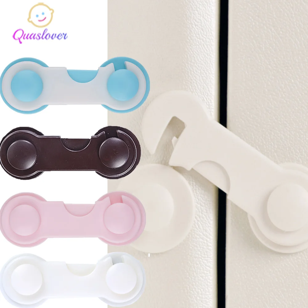 

5pcs/set Baby Protection Safety Lock Cabinet Lock Cupboard Door Drawer Safety Locks Children Security Protector