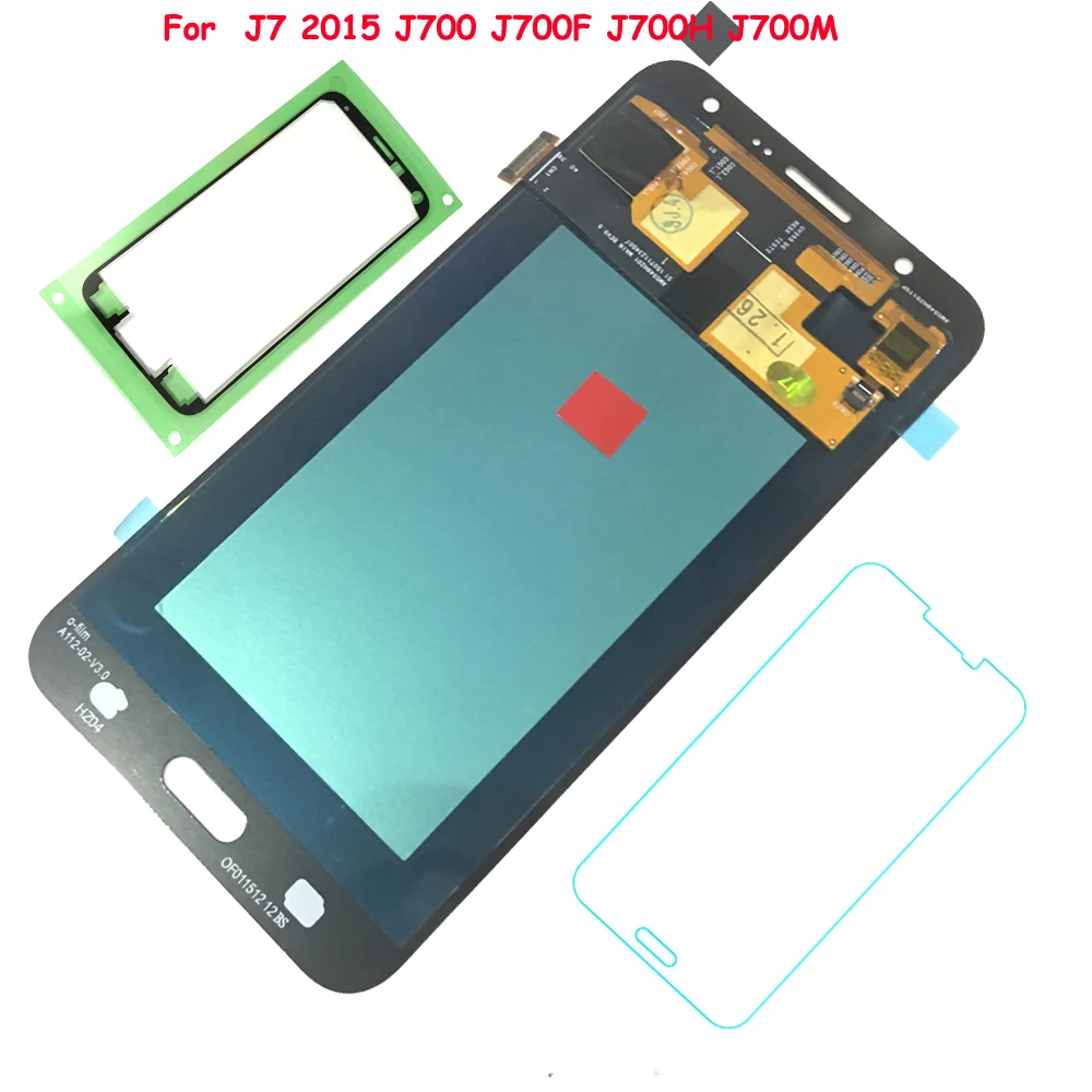 

FIX2SAILING 100% Working AMOLED LCD Display Touch Screen Assembly For Samsung Galaxy J7 2015 J700 SM-J700F J700H J700M J700H/DS