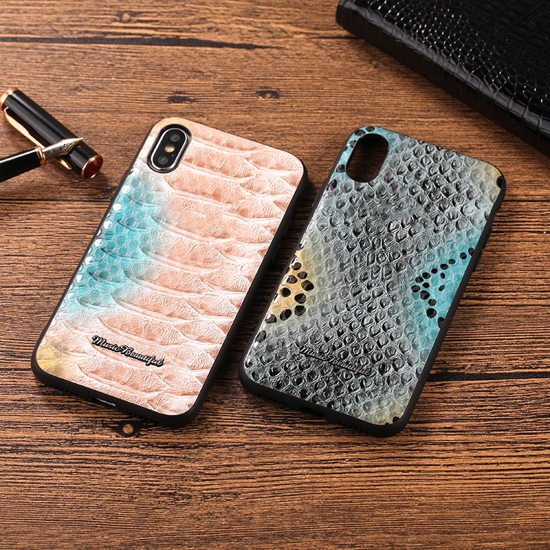 GT кожаный чехол для мобильного телефона с узором из кожи питона iPhone x 8plus 8 7 7plus 6 6s