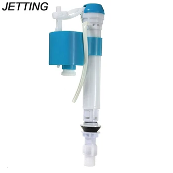 

JETTING 1PCS High Quality Blue+White Toilet Push Button Fill Valve Dual Flush Cistern Syphon Bathroom Accessories