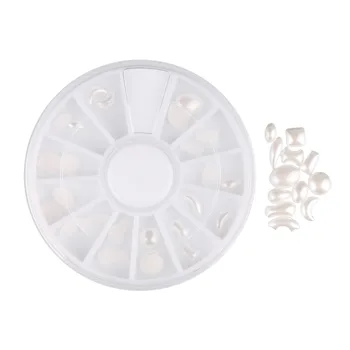 

Moon Square Rivet Studs Charms Jewelry 3D Nail Art Tips Studs Glitter Wheel Nails Arts Decorations DIY Nail Stickers Accessoires