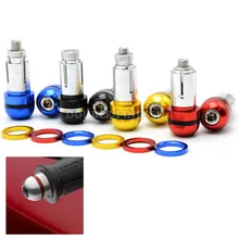 4 Colors Universal 22mm Handlebar End Steering Weight Motorcycle Bar Plug Slider Counterweight Handle Cap Handlebar Ends Cover