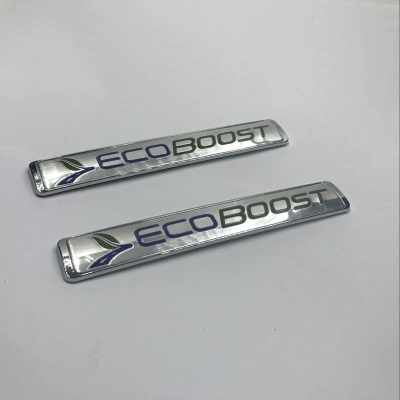 Набор из 2 эмблем задней двери ECOBOOST для 2011-2013 FORD F150 3.5L V6 DOHC TIVCT | Автомобили и