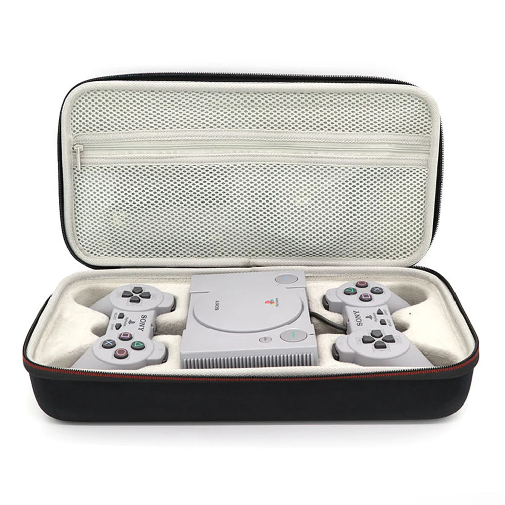 

2019 New Carrying Storage Perfect Protection Case for Sony Playstation Classic Mini Console, 2 Controllers and other Accessories
