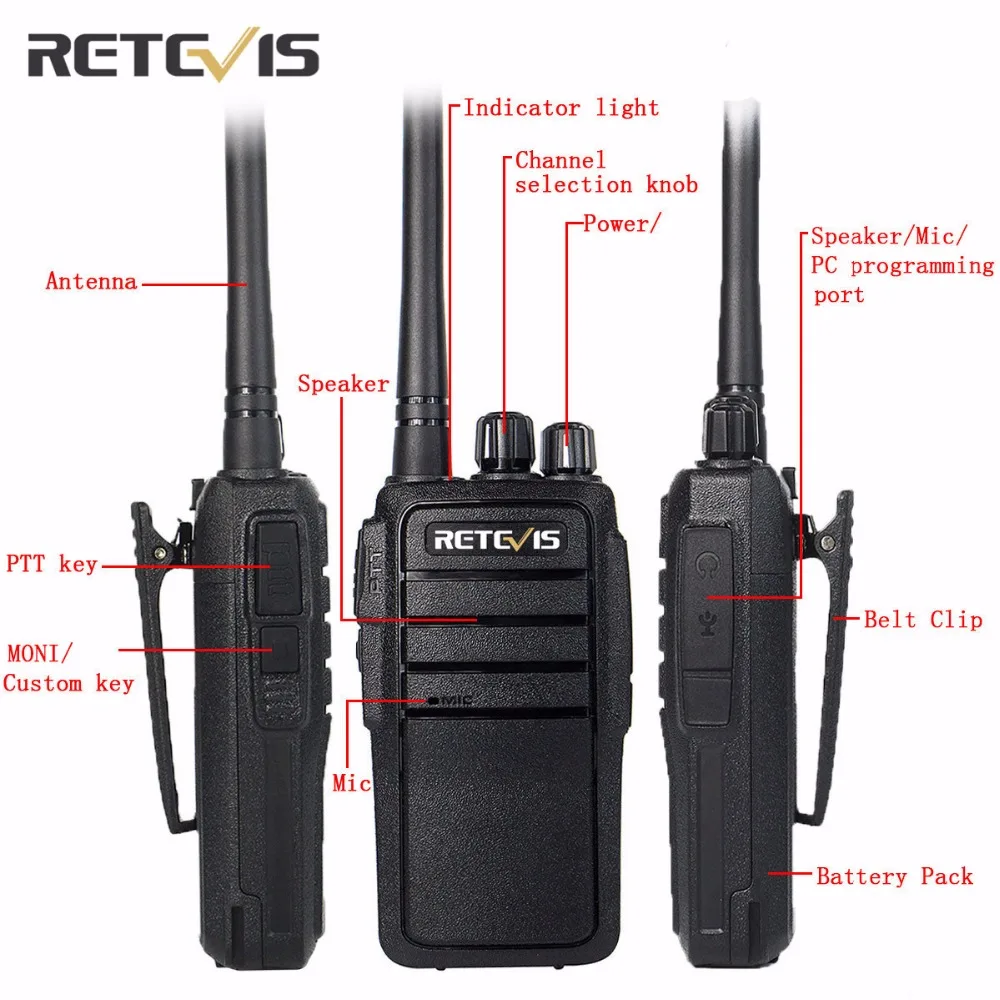 10X рация Retevis RT21+ 10X динамик микрофон UHF портативный радио сканер CTCSS/DCS скремблер VOX мобильный радио коммуникатор RU